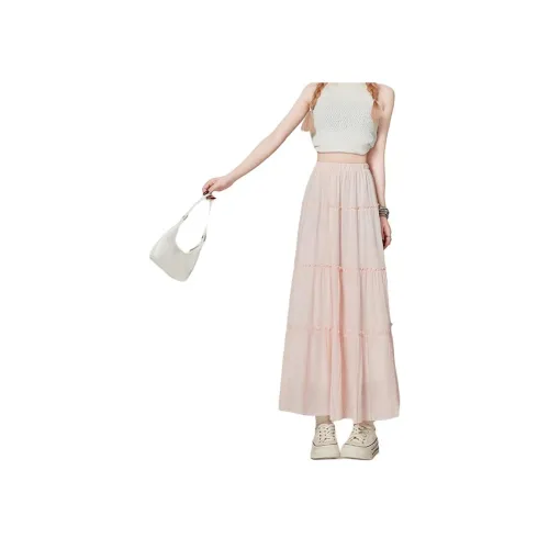 MUCCHIC Повседневный Длинный Юбка Женские