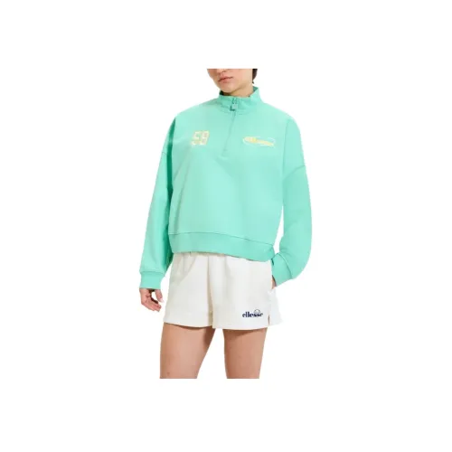 Ellesse Зеленый Женский Свитшот