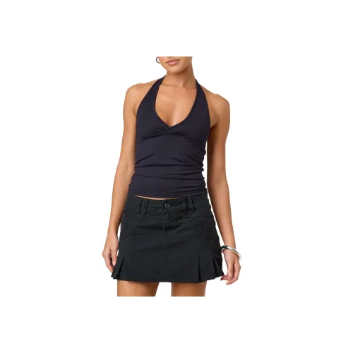 GLASSONS Плиссированный Cargo Mini Skirt Короткие юбки карго Женские