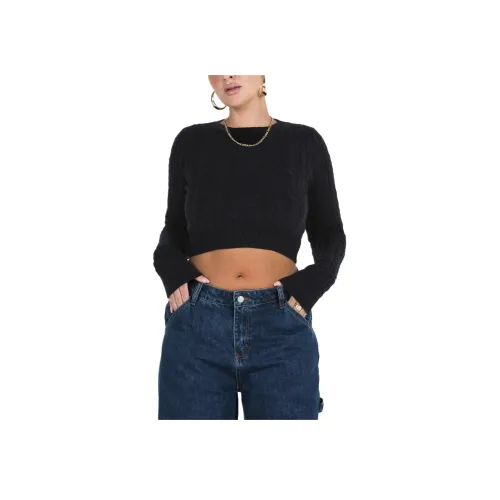 PRINCESS POLLY MCCARTHY Свитер Трикотаж Женский Черный Черный