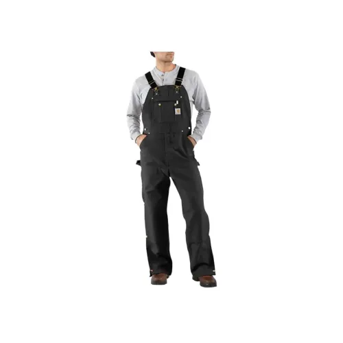 Carhartt Черные Мужские Комбинезоны