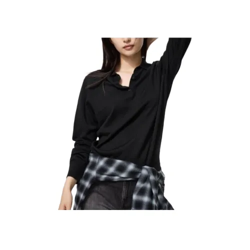 UNIQLO Черный Женский Трикотаж