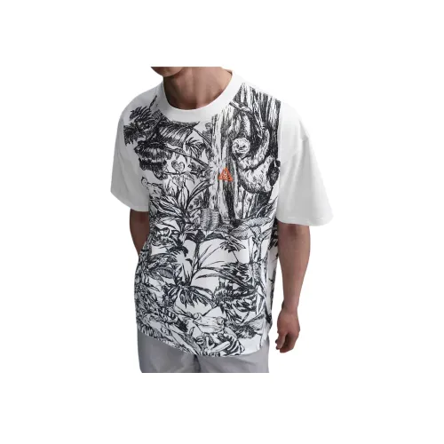 Nike ACG DRI FIT Рубашка Мужская Черно-Белая