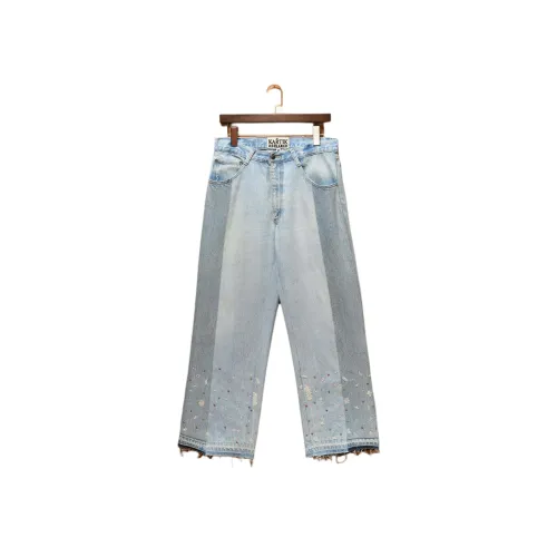 KARTIK RESEARCH Blue Men's Jeans  
KARTIK RESEARCH Синий Мужской Джинсы
