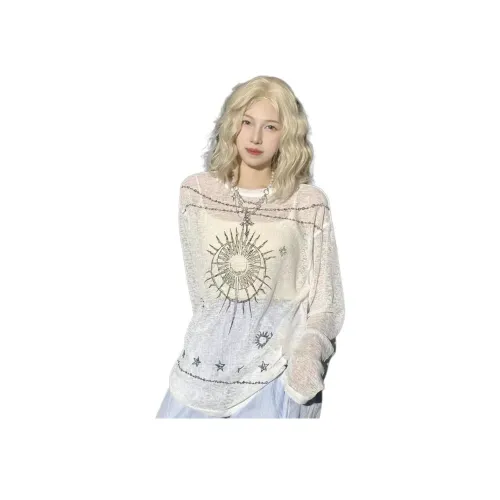 Aimilian Белые Женские T-рубашки