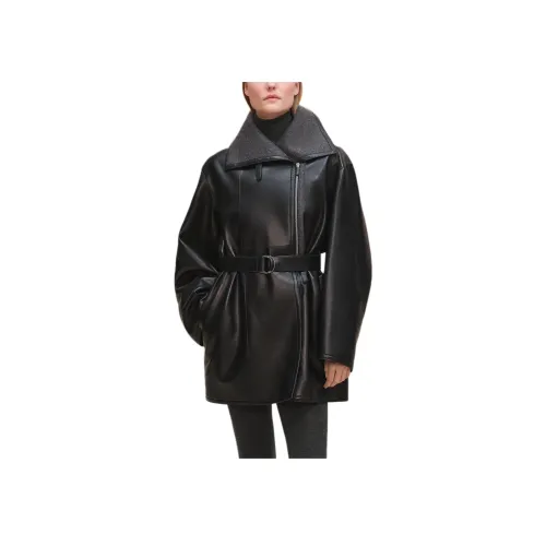 HERMES FW25 Кожа Куртка Женская