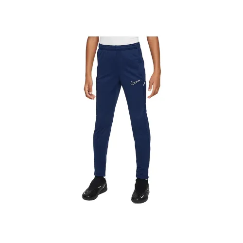 Подростки Nike Вязаные Тренировочные Штаны AcademySwoosh Полночь Морской Синий Полночь Морской Синий Белый