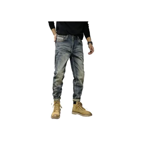 MAREA VESUVIO Винтажный синий Мужские Джинсы