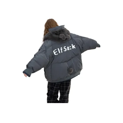 ELF SACK Мягкий серый Женские пуховики