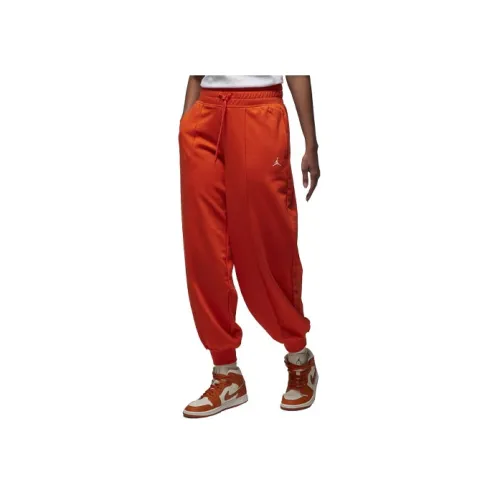 Jordan Sport Orange Женские Вязаные Тренировочные Штаны