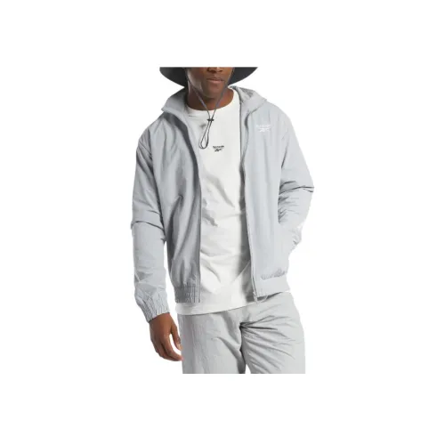 Reebok CL Vector Куртки и Пальто Мужские Светло-Серый