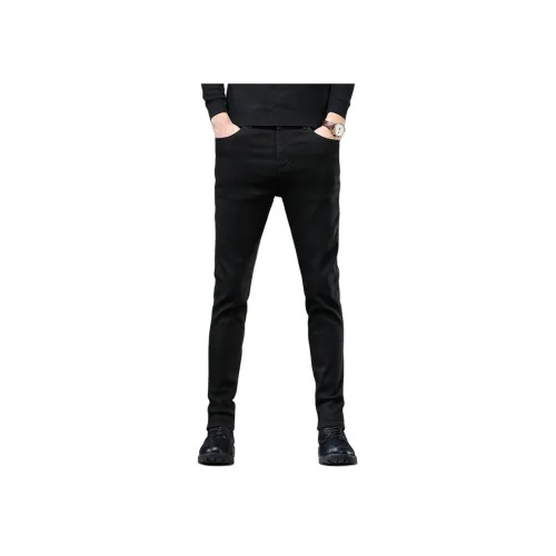 Мед Черный Унисекс Джинсы