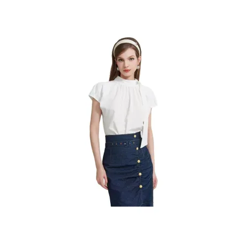 AIVEI Белые Женские Рубашки