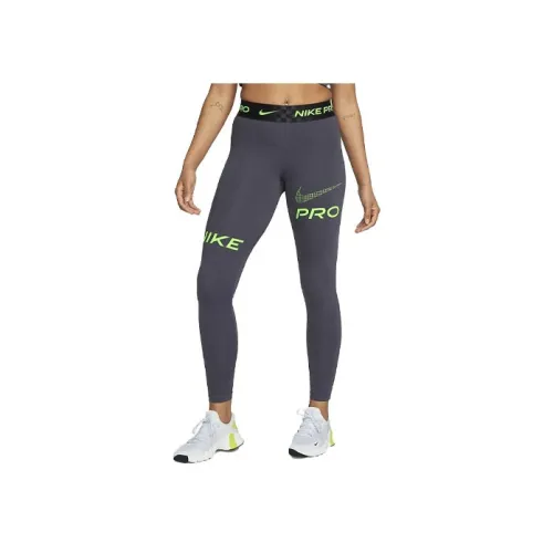 NIKE Темно-серые Женские Леггинсы