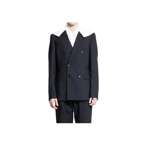 COMME Des GARCONS HOMME PLUS Черный мужской деловой костюм