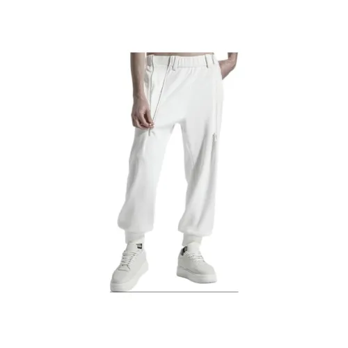 NORVINCY Дышащие Эластичные Брюки Однотонные Повседневные Унисекс