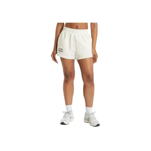 GYMSHARK Graphic Brushed Повседневные шорты Женские Мягкий белый