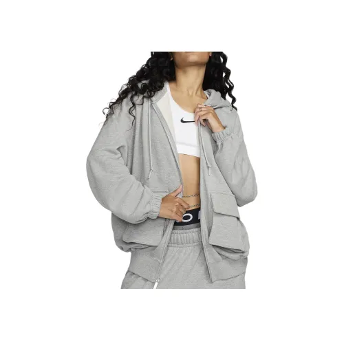 nike Sportswear Толстовка Женская Темно-Серый Камень Дымчатый Серый