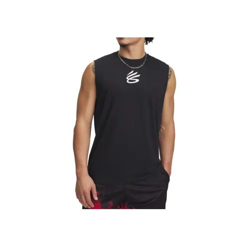 Under Armour Мужские Майки Черного Цвета