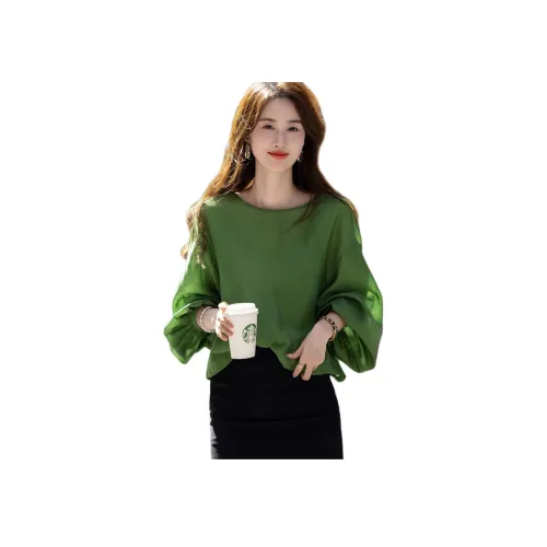 Dme Зеленые Женские Рубашки