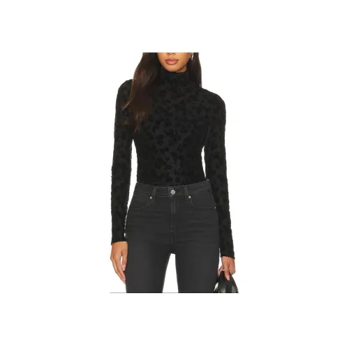 PAIGE Черные Женские Т-рубашки