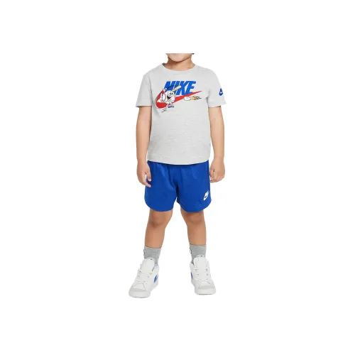 nike Повседневная спортивная одежда Dry SS25 Одежда Sets Синий Серый Младенец и Малыш