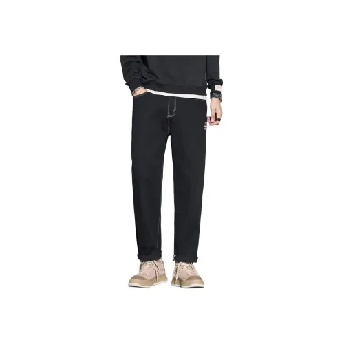 YASHENQISHI 14T860 Черный Серый Мужские Джинсы