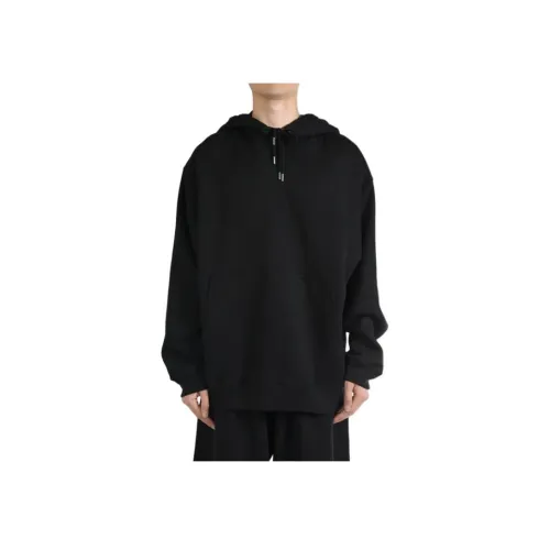 DRIES VAN NOTEN Мужские черные свитшоты