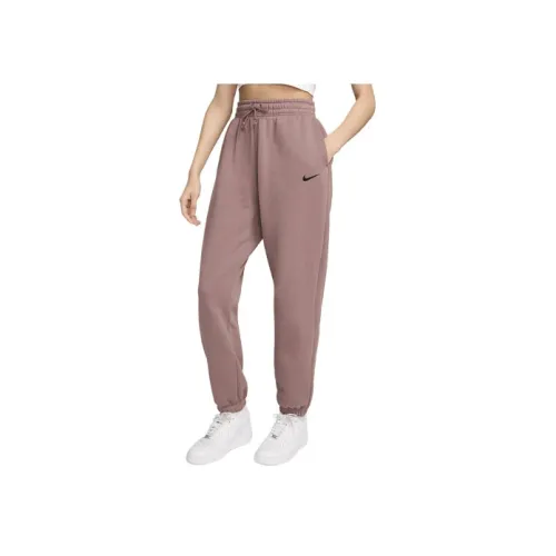 nike Sportswear Phoenix Fleece Вязаные Тренировочные Штаны Женские Дымчатый Лиловый