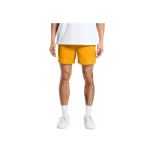 GYMSHARK Rest Day Плетеные шорты Повседневные шорты Мужской Burnt Желтый