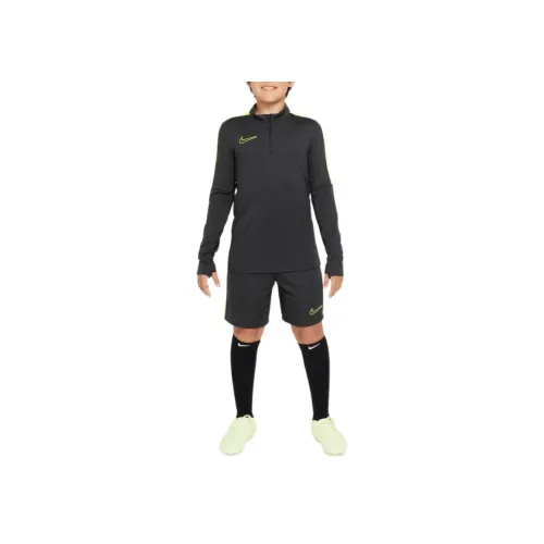 nike Свитшот Детская одежда Футбол Drill Топ Темно-серый Детский