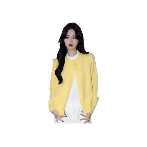 KULAIYA Желтый Женский Трикотаж