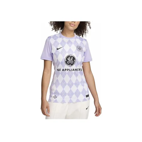 nike Гонки Louisville FC 2024 Stadium Primary Футбол Джерси Женские Фиолетовый