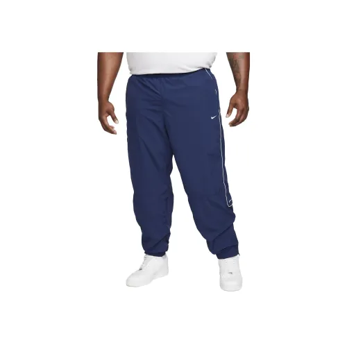 Nike Морской Синий Мужские Повседневные Штаны