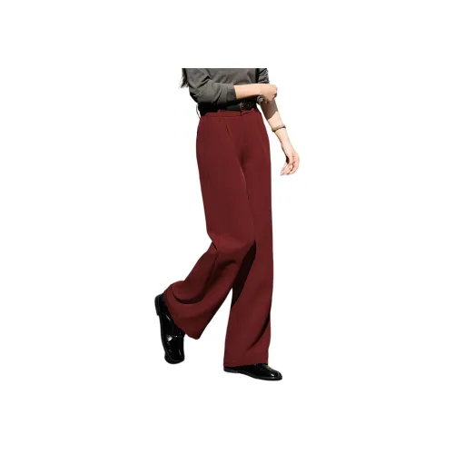 Mo Han Yi Mei Повседневные брюки Женские Анкора Красный