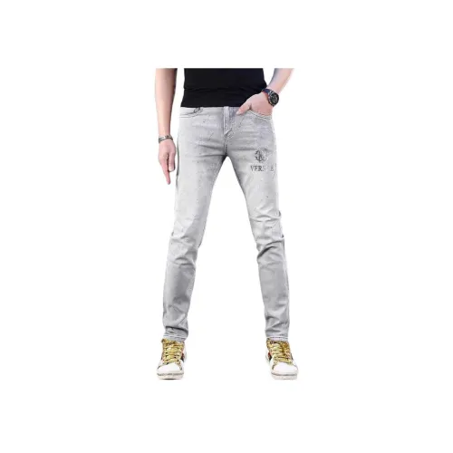 FRALAARRI Light Gray Men's Jeans FRALAARRI Светло-серый Мужские Джинсы