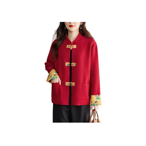 H YXIANG Женское короткое пальто