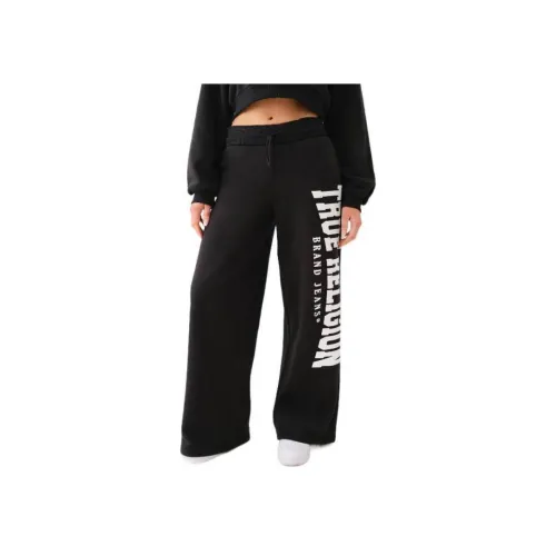TRUE RELIGION Повседневные брюки Женские Черные