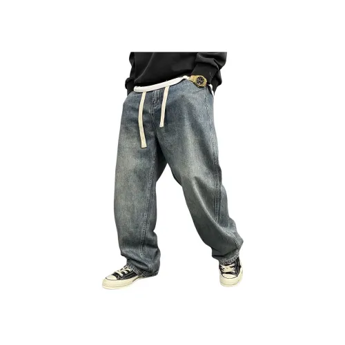 ZHANDASHUAI Универсальный Драпированный Широкие Брюки Унисекс