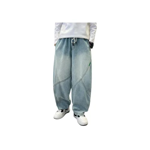 CAMKIDS Светло-синие школьные джинсы