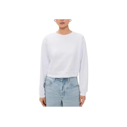 COTTON CITIZEN Белый Женский Свитшот