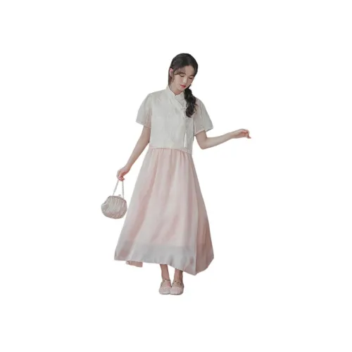 YINLEI Абрикосово-розовый, Один Топ Женские Комплекты с юбкой