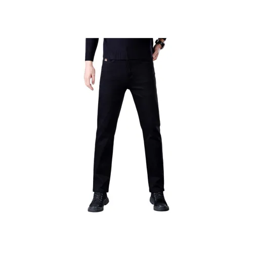 XIGUAN Черные Унисекс Джинсы