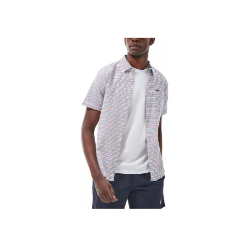 BARBOUR Морской Красный Мужские Рубашки