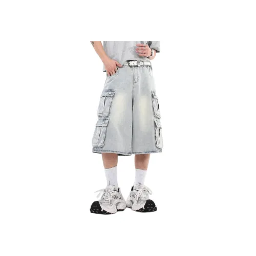 Glona Klio Синий Унисекс Джинсовые шорты