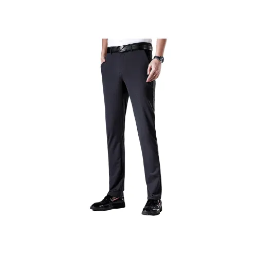 FORTEI Gray Men's Casual Pants FORTEI Серый Мужские Повседневные Брюки