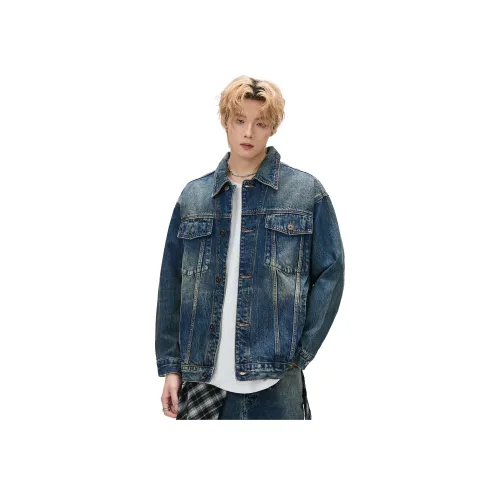 ALL IN Elite Blue Men's Denim Jackets