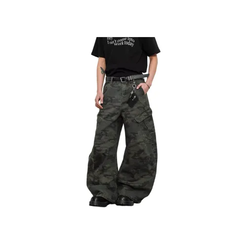 DAFK Камуфляж Мужские Джинсы