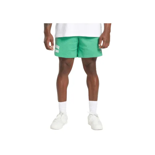 GYMSHARK Подъемный Сетка 7' Шорты Повседневные шорты Мужской Озерный зеленый