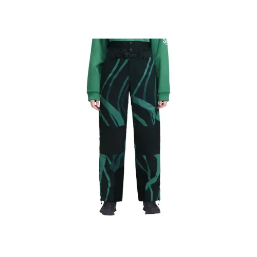 DESCENTE Лыжные штаны Унисекс Зеленый